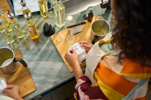 Candle making class