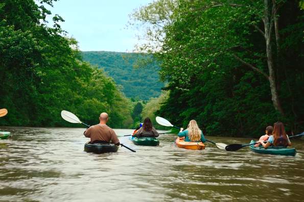 Kayaking Bedford County