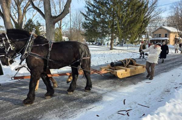 Commemoration of Henry Knox’s journey across Massachusetts