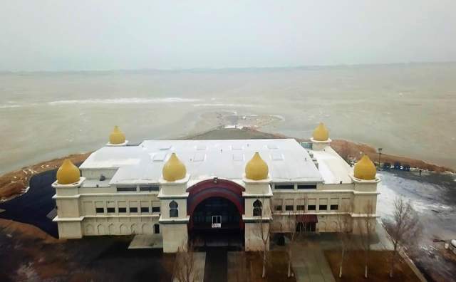 Saltair Drone Shot