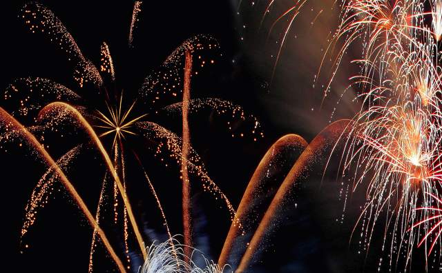 Fireworks in Salt Lake