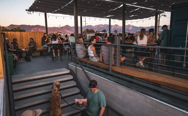 Image of the rooftop at fisher brewing