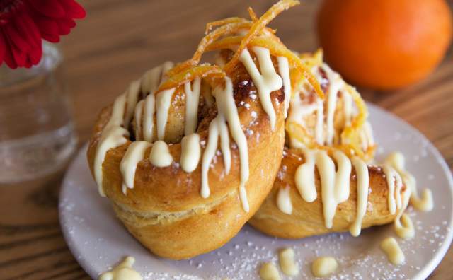 Orange Rolls at Tradition