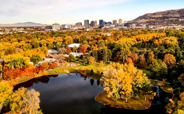 Liberty Park in the Fall