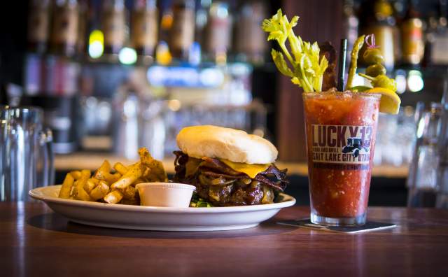 Lucky 13's burgers are some of the best