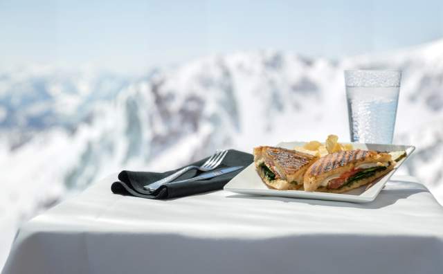 The Summit food at Snowbird