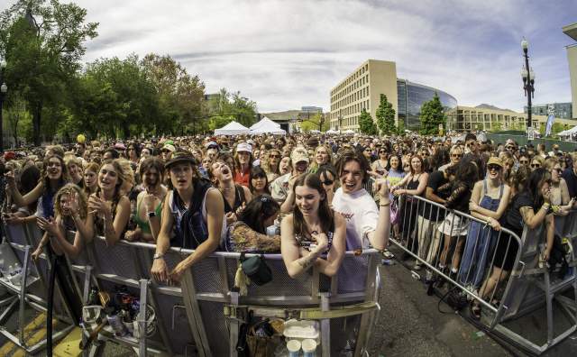 Crowd at Kilby Block Party 2022