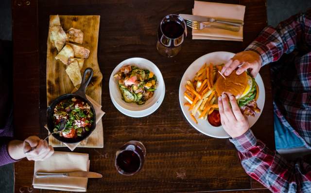 Enjoy some comfort food at Solitude Mountain Resort's Honeycomb Grill