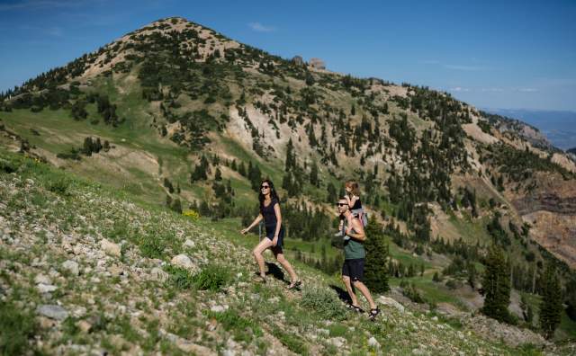 Little Cottonwood Canyon is the perfect place to take your family on a hike
