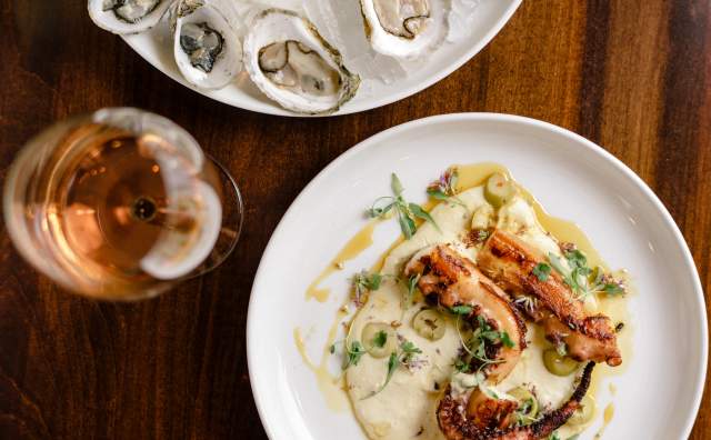 Food and Wine at Current Fish & Oyster