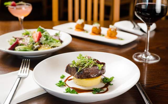 Food at Copper Canyon Radisson