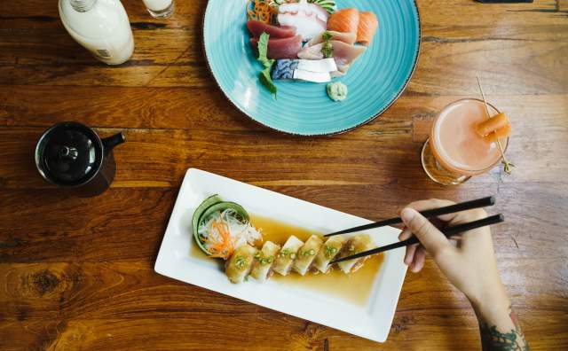 Sushi at Takashi