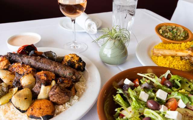 Mazza’s dishes are perfectly balanced with a bubbly beverage