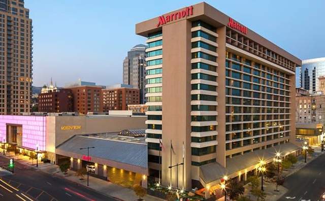 Exterior of the Salt Lake Marriott Downtown
