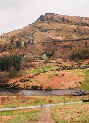 Dovestone Reservoir from Greenfield, Oldham