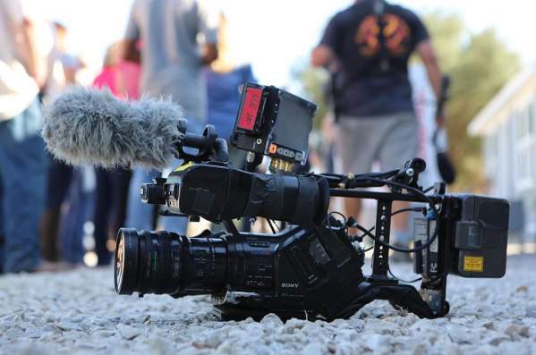 camera on the ground