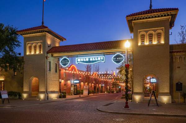 Mule Alley enterance