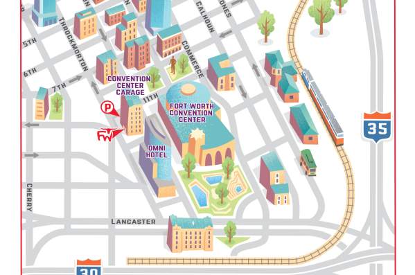 Map to the New Office