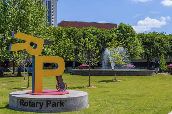 Rotary Park downtown Montgomery