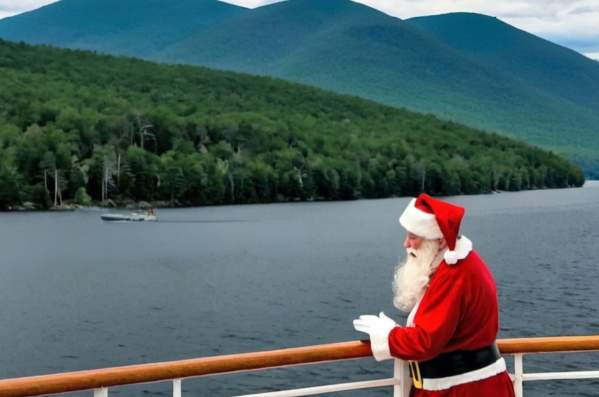Santa Cruise Aboard the Adirondac