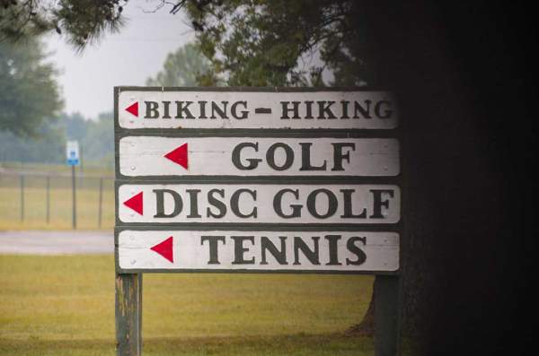 Ben Geren Park signage