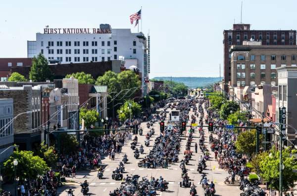 Steel Horse Rally on Garrison Ave