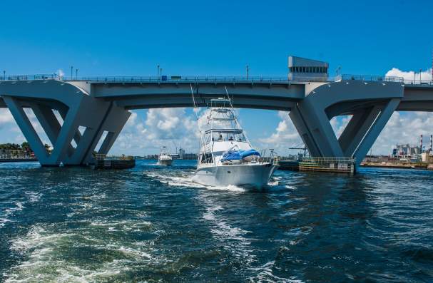 Drawbridge Fishing Boat