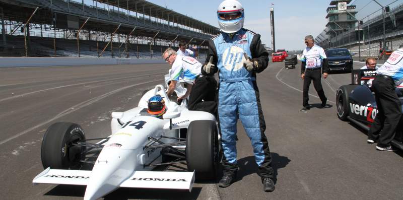 Strap into a 2-seater IndyCar for the ride of a lifetime with the Indy Racing Experience