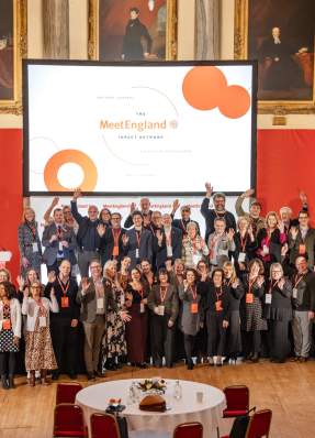 Manchester delegation celebrated at MeetEngland Impact Network Launch