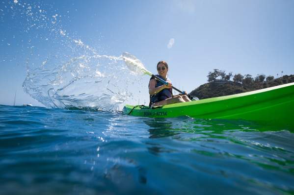 Kayaking on Catalina