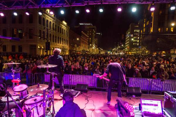 Concert in downtown Montgomery, AL