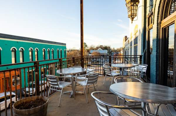 Zazu Gastropub upstairs patio
