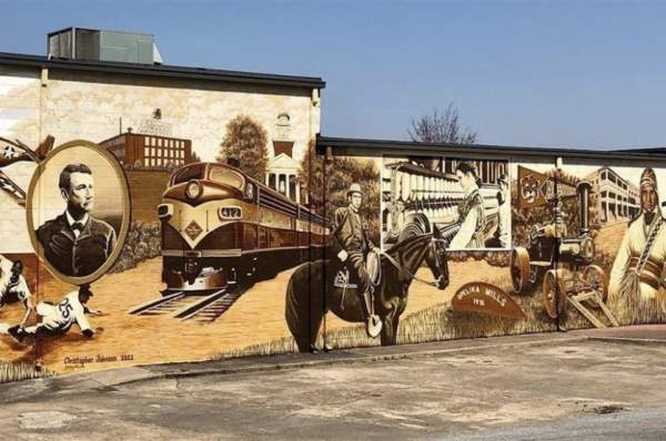 East Alabama Museum Mural