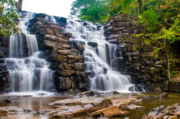 Chewacla waterfall