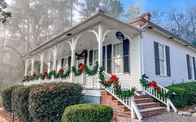 Cottage at Christmas