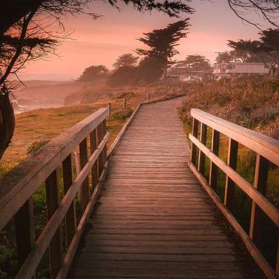 Cambria Moonstone Beach Boardwalk