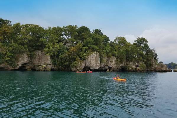 Kayaking Around Gibralter