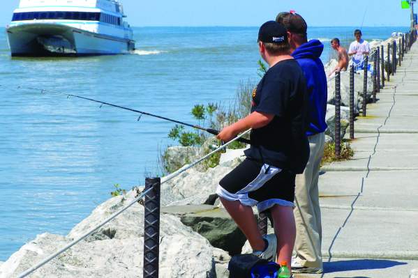 Port Clinton Pier Fishing