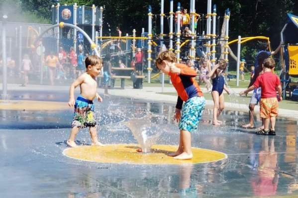 Roe Park Splash Pad