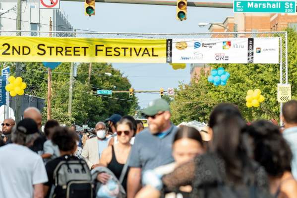 2nd Street Festival banner