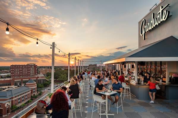 Byrdhouse Rooftop Bar at The Graduate Hotel