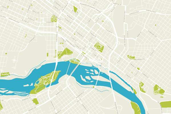 Downtown Map