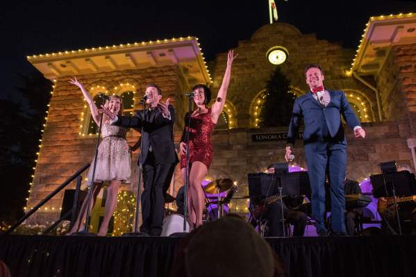 The Lighting of the Plaza Celebration