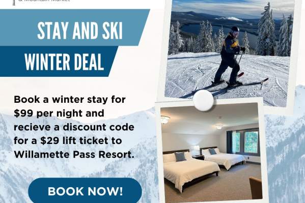 Spring Break Ski Getaway at Westfir Lodge