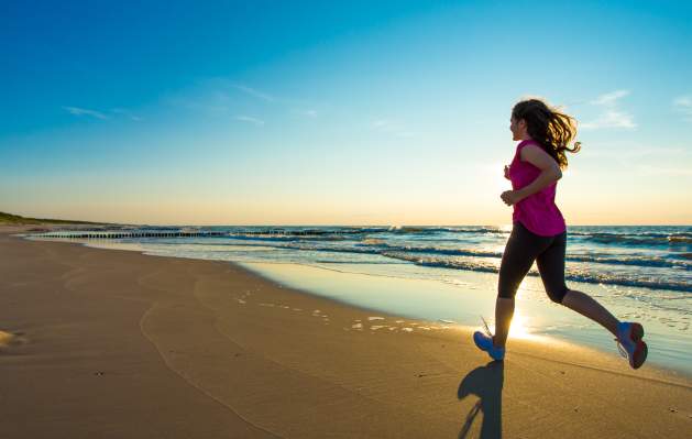 Runner on Beach
