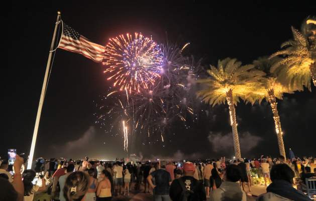 Labor Day Fireworks Image