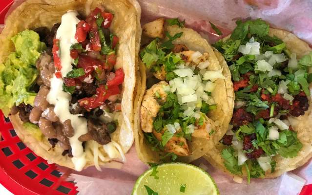 Authentic Mexican Tacos from Hidalgo's Crazy Tacos in Port Charlotte, Florida