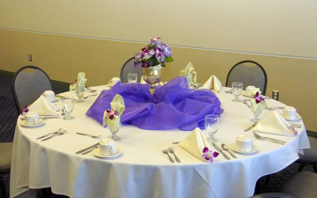 Table Set for a Wedding