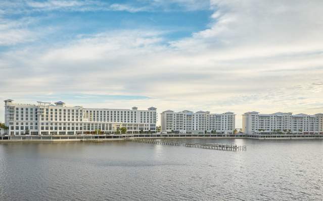 Sunseeker Resort Charlotte Harbor view from the water