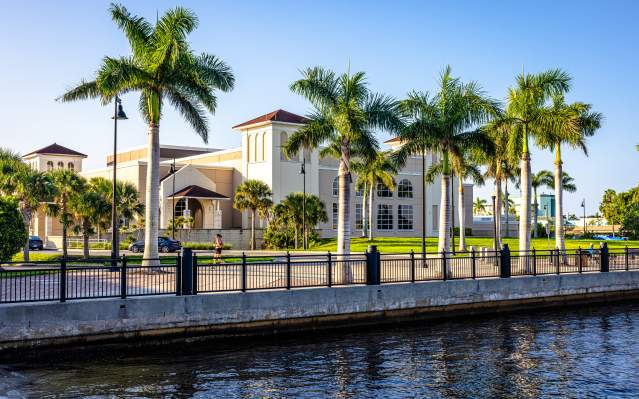 Charlotte Harbor Event & Conference Center view from the water